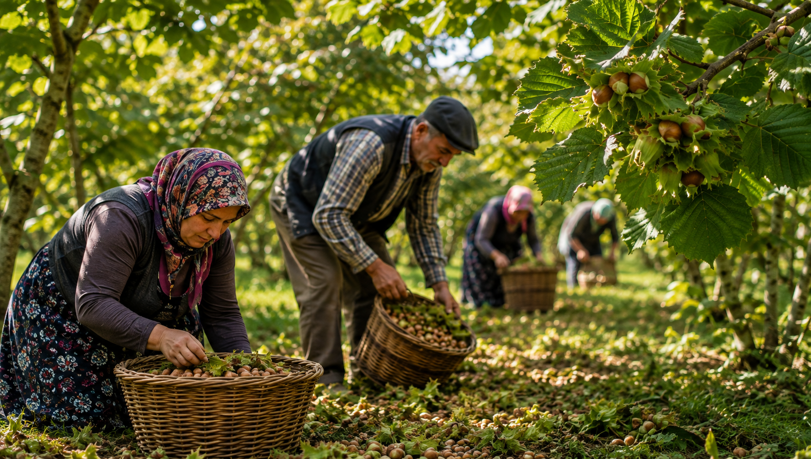 Akçakoca fındık üreticileri